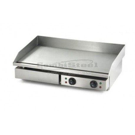 Plancha Inox Électrique Plaque Lisse - Combisteel