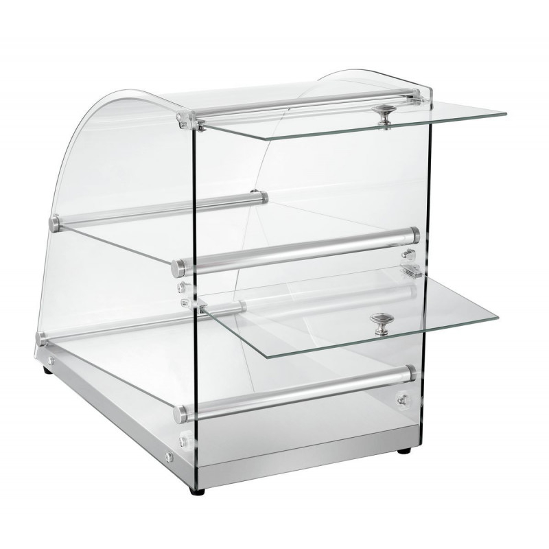 Vitrine Buffet 2 Niveaux - 70 Litres - Bartscher