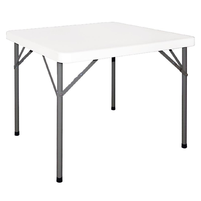 Table carrée pliante 86 cm de côté - Bolero