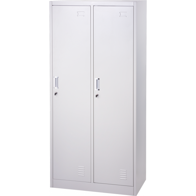 Armoire Vestiaire Inox 2 portes - H1700 P 450 mm - Stalgast