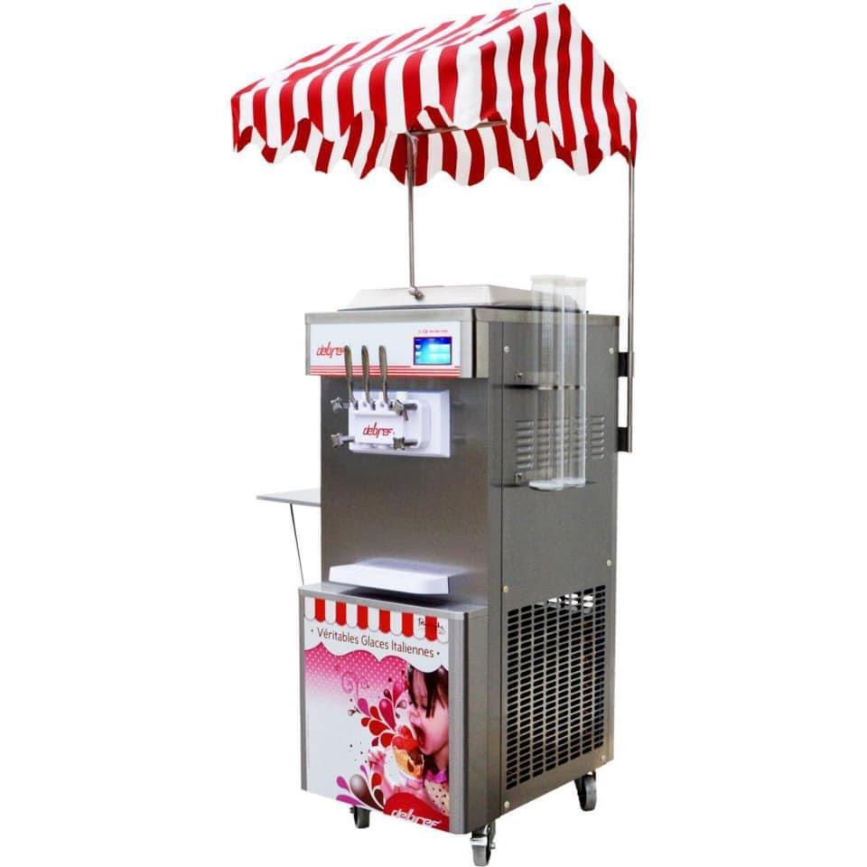 Machine à glace à l’italienne - 3 parfums - 1,6 kw