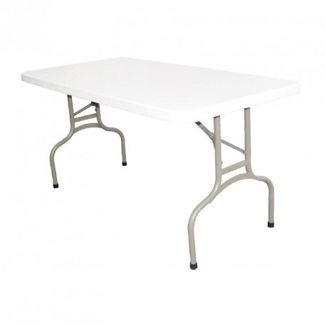 Table rectangulaire pieds repliables 1520 mm - Bolero