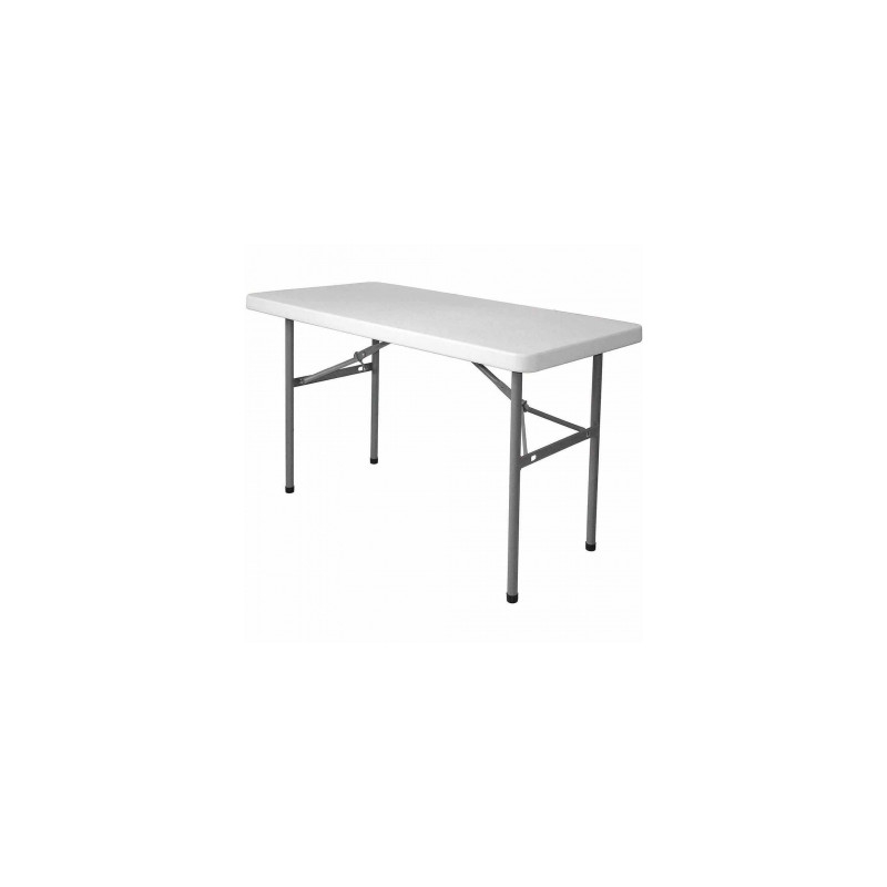 Table Pliante Blanche L 1220 mm - Stalgast