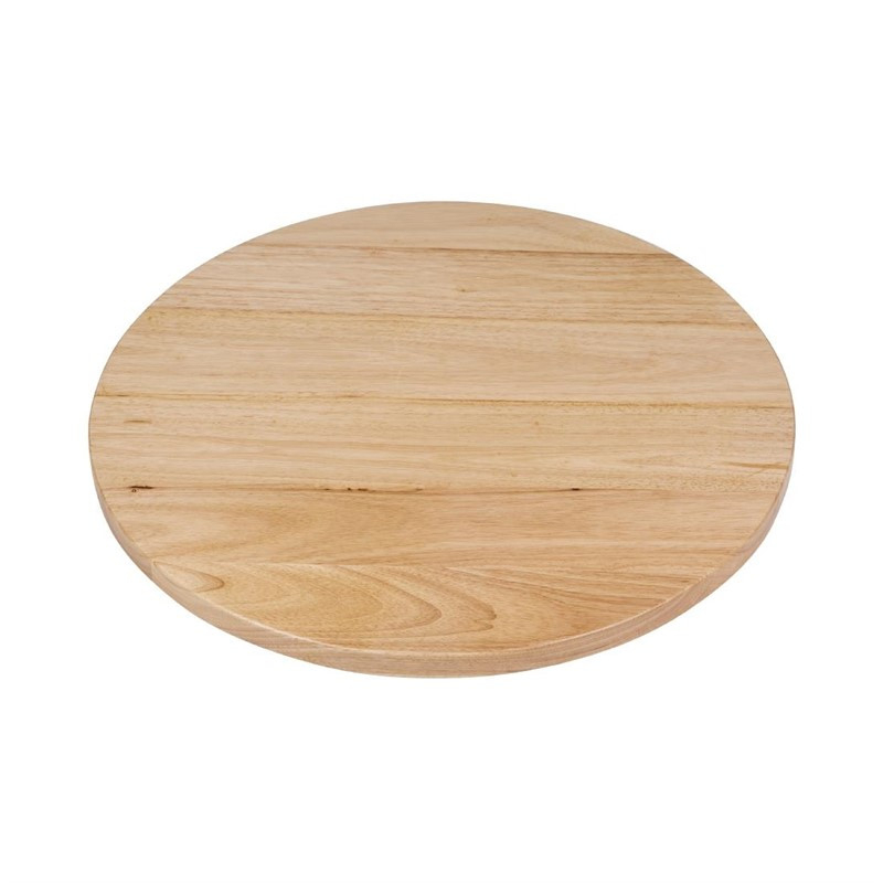 Plateau de Table Rond Pré-Percé Coloris Bois Naturel 600mm - Bolero