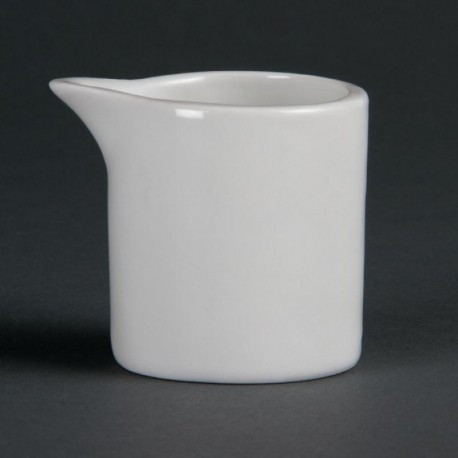 Pots à lait blancs 57ml Olympia Whiteware - Lot de 6