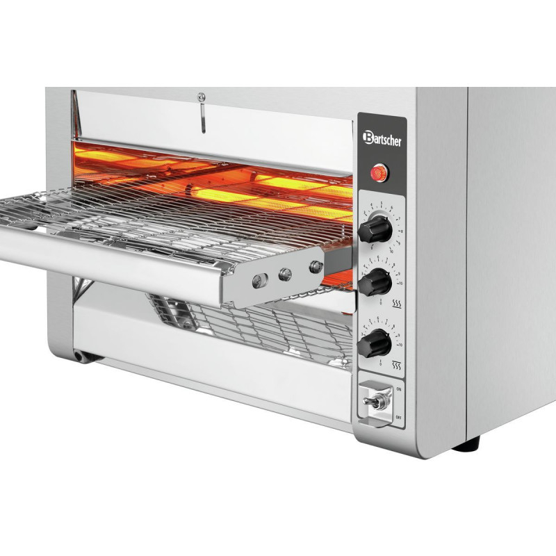 Four à Pizza à Convoyeur en Inox - 3,5 kW - Bartscher