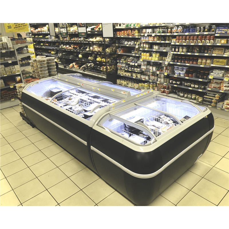 Réfrigérateur / Congélateur de Supermarché TWIN 220-CF - TEFCOLD