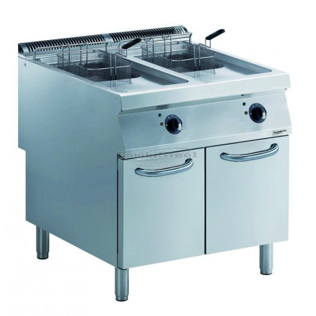 Friteuse Électrique Pro - 2 X 15 Litres - 20 KW - Combisteel