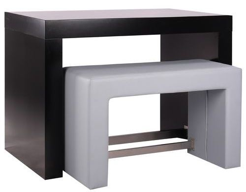 Banc de comptoir ANDREA - pour table mi-hauteur