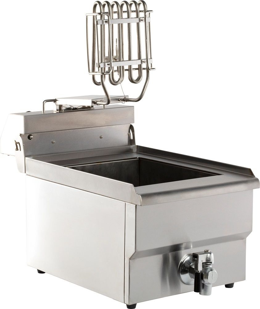 Friteuse électrique 8 litres avec robinet de vidange - Combisteel