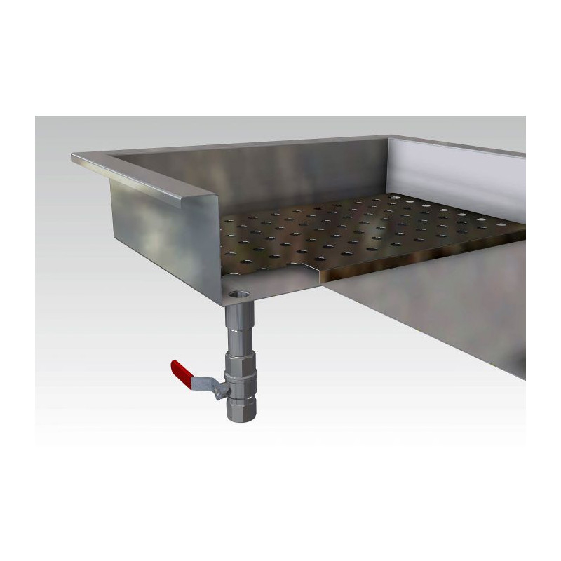 Bac à Glace Pilée Intégré 1/1GN - Combisteel