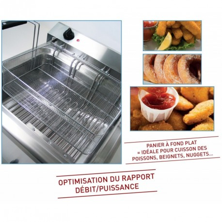 Friteuse à beignets électrique - 18 Litres - Sofraca