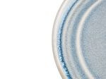 Assiette plate bleu cristallin Olympia Cavolo 18 cm - Lot de 6