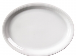 Assiette ovale Linear 295mm Olympia - Lot de 6