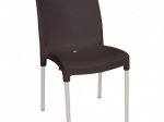 Chaises Bistro Noires Empilable - Lot de 4 - Bolero