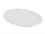 Assiette ovale Linear 295mm Olympia - Lot de 6