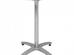 Pied de table pour plateau 800 mm 4 pieds en aluminium Bolero