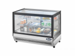 Vitrine Horizontale À Poser - Vitre Droite - 160 Litres - Atosa