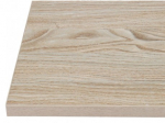 Plateau de table carré 600 mm effet bois clair - Bolero