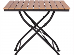 Table de brasserie d'extérieur SENJA 88 - pliable