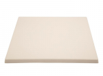 Plateau de table carré blanc 600 mm - Bolero