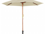 Parasol rond Bolero écru 2,5m