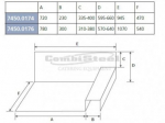 Congélateur Bahut Vitré Professionnel 236 L - Combisteel