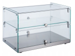 Vitrine Neutre Avec ou Sans Etagère - Vitre Droite - Combisteel