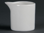 Pots à lait blancs 57ml Olympia Whiteware - Lot de 6