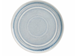 Assiette plate bleu cristallin Olympia Cavolo 18 cm - Lot de 6