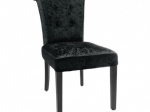 Chaise En Velour Noire - Lot De 2