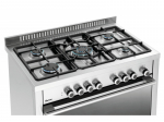 Cuisinière À Gaz À 5 Feux Avec Four Électrique - 11,3 KW - Bartscher